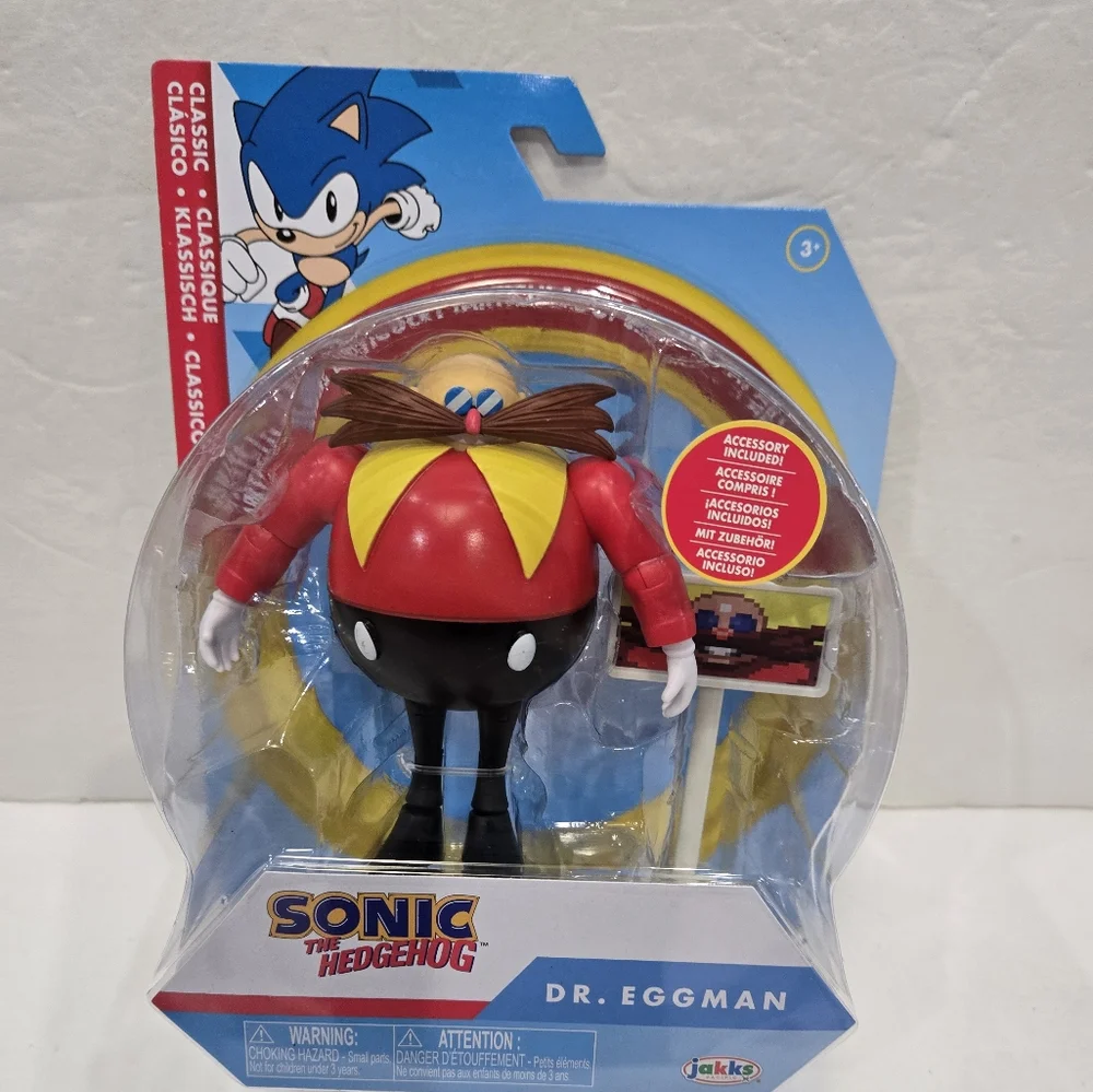 Toys | Jakks Pacific Sonic The Hedgehog Classic Dr Eggman Robotnik 4 ...